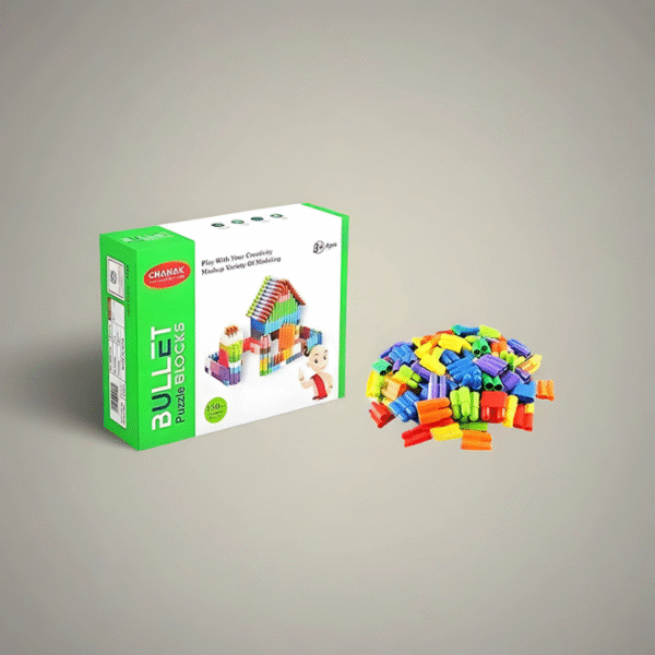 12 Bullet Puzzle Blocks