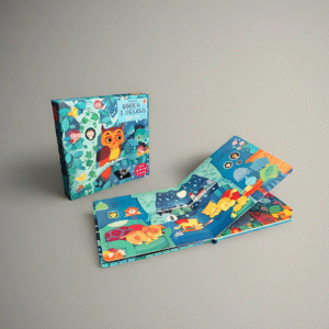 Book & 3Jigsaws : Nighttime