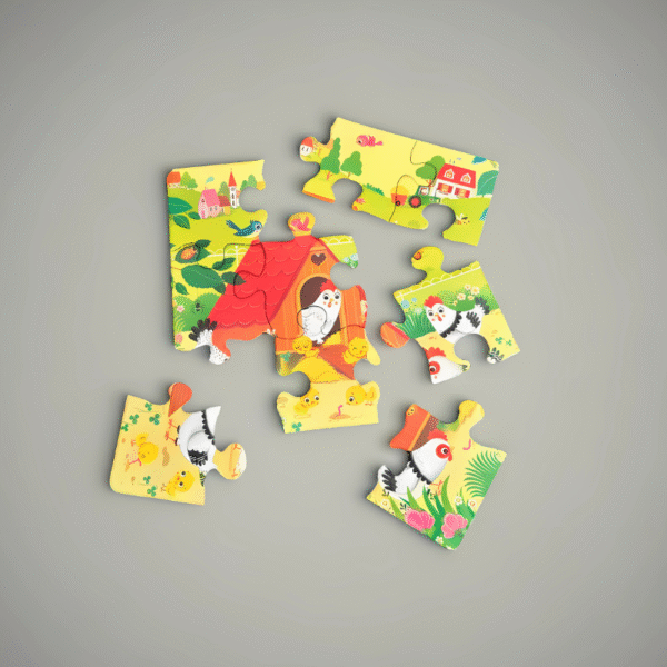 159. FARM J Book & 3Jigsaws : On The Farm
