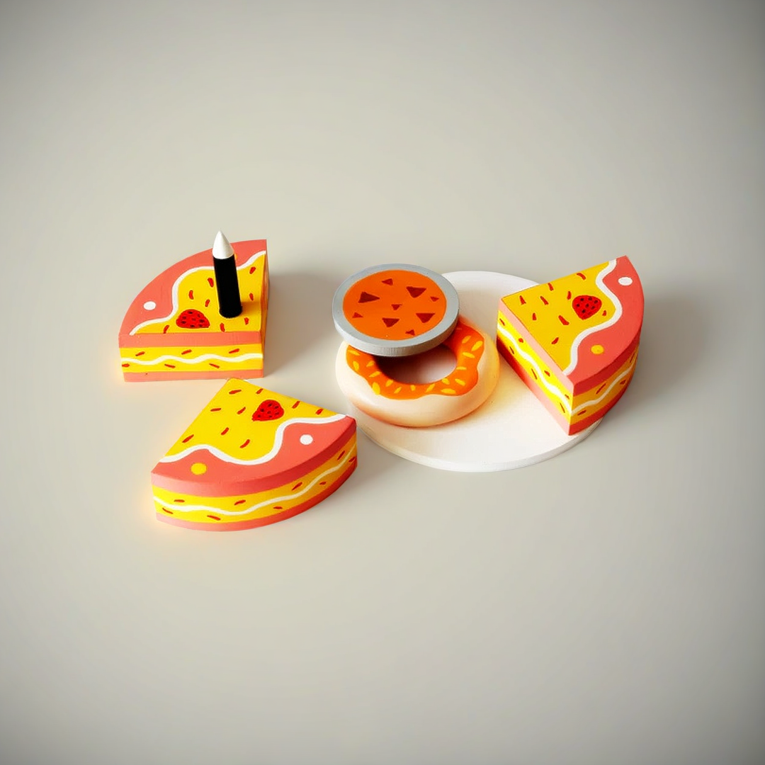 Wooden Pretend Play Desert Set