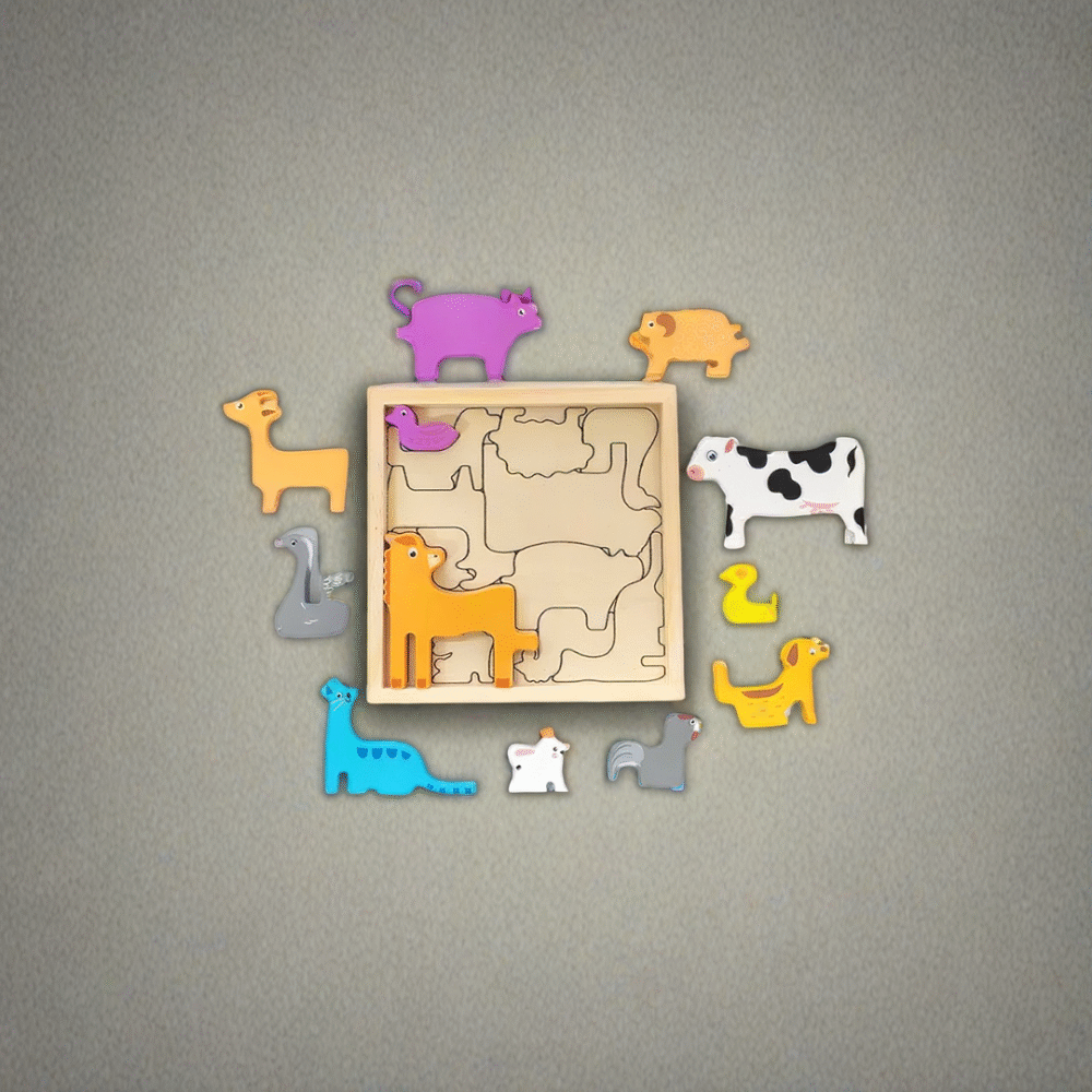Farm Animal Blocks Puzzle - Image 3