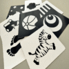 High Contrast Flash Cards