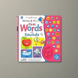 Write and Wipe First Words with Sound