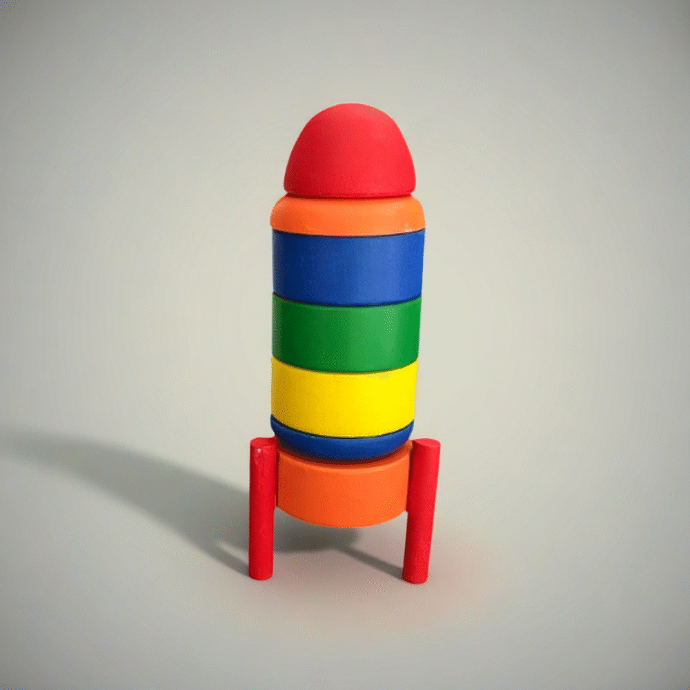 Q-Ammando Rocket Stacker