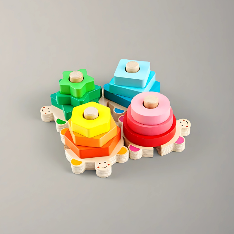 Colorful Wisdom Shape Column