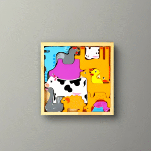 Farm Animal Blocks Puzzle