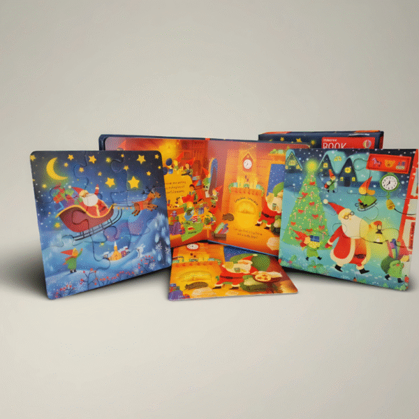 jigsaw santa Book & 3Jigsaws : Santa
