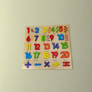 Wooden Number Puzzle