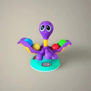 Lil' Ocean Explorer Ball Chase Octopus