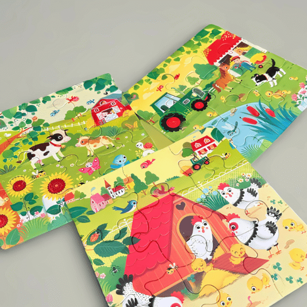 yy Book & 3Jigsaws : On The Farm