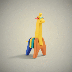 Little Giraffe Sorting Toy