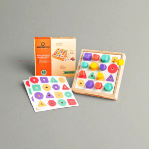 Curious Cub Shape and Colour Matching Board