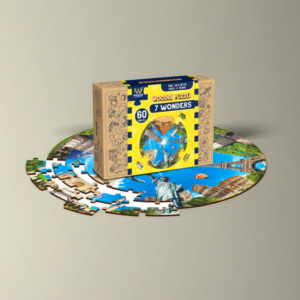 Webby Wooden Seven Wonders Of The World Jigsaw Puzzle